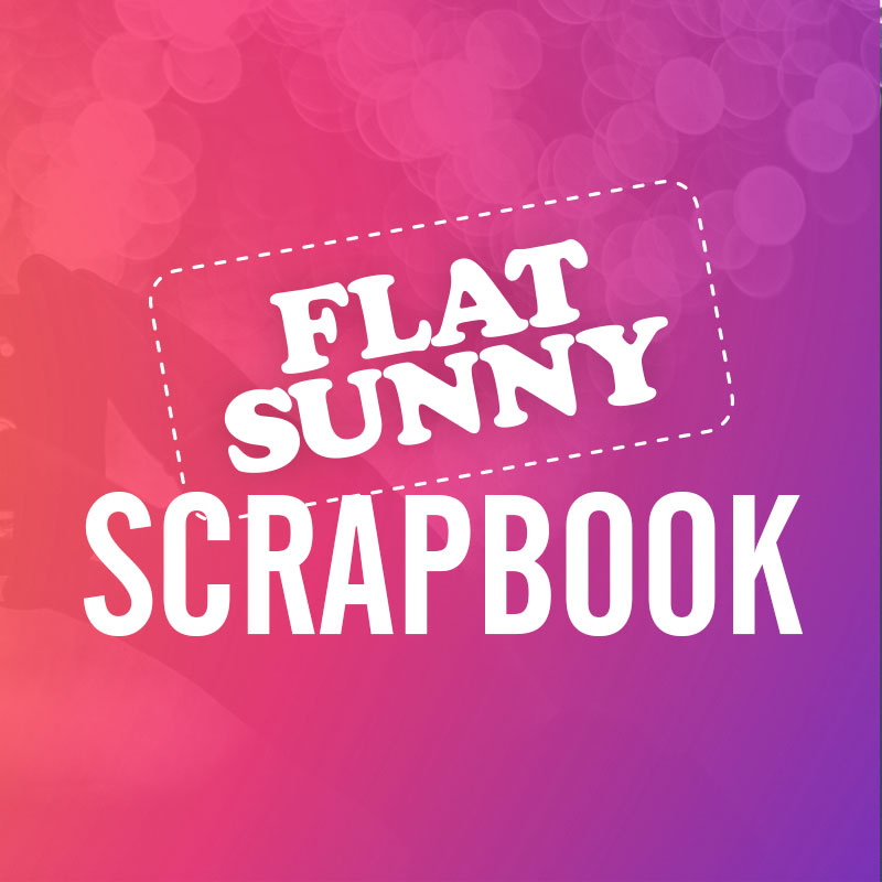 Flat Sunny Scrapbook