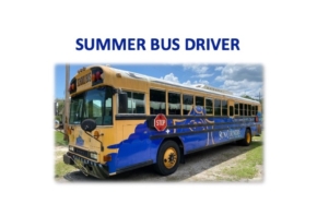 Now Hiring – Summer Bus Driver