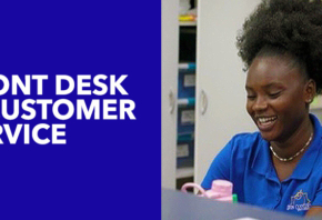 Now Hiring – Front Desk & Customer Service